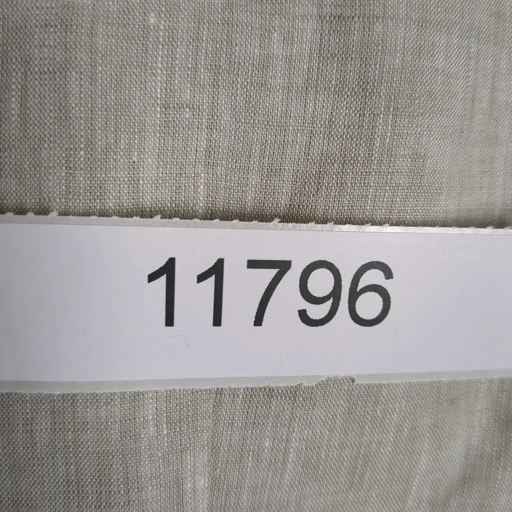 Banana Republic Mens XL Slim Fit Italian Linen Short Sleeve Button Up Shirt Tan